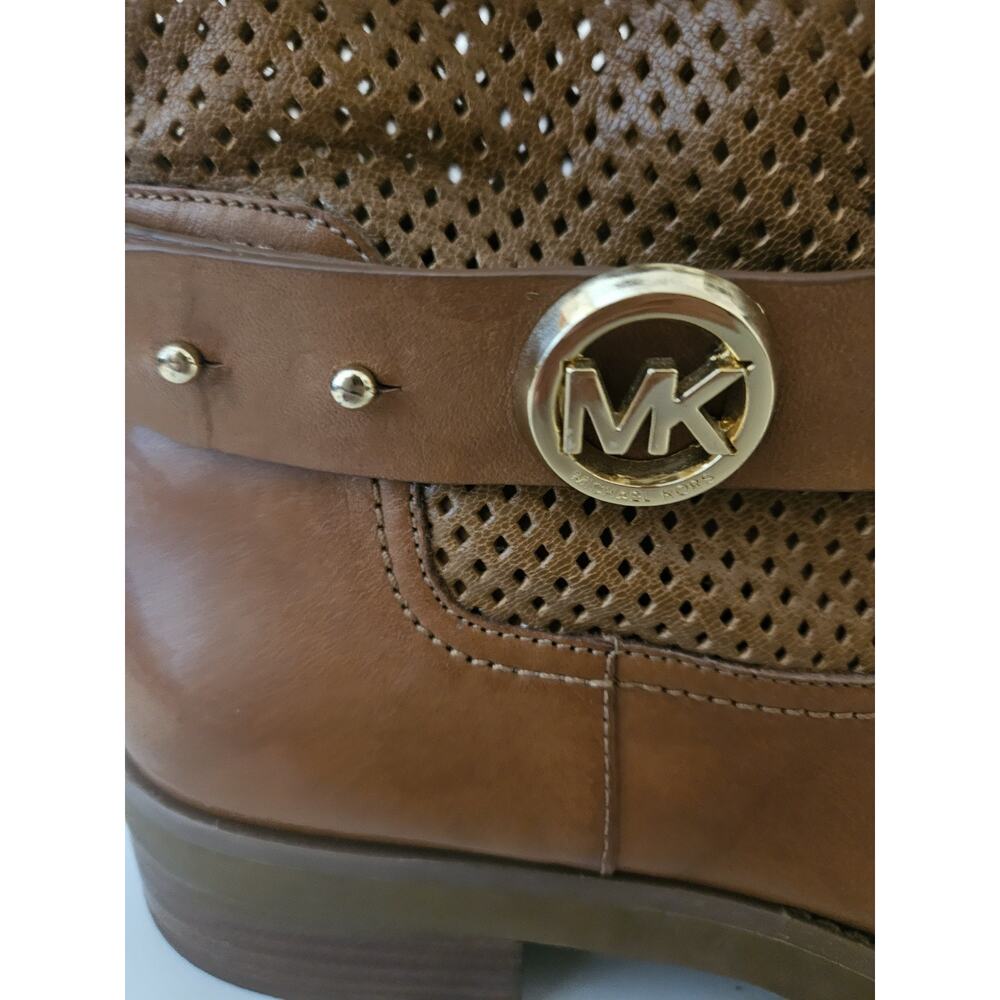 Michael Kors Daria Mid Calf Boots Brown Women's Size 8M - Picture 8 of 13